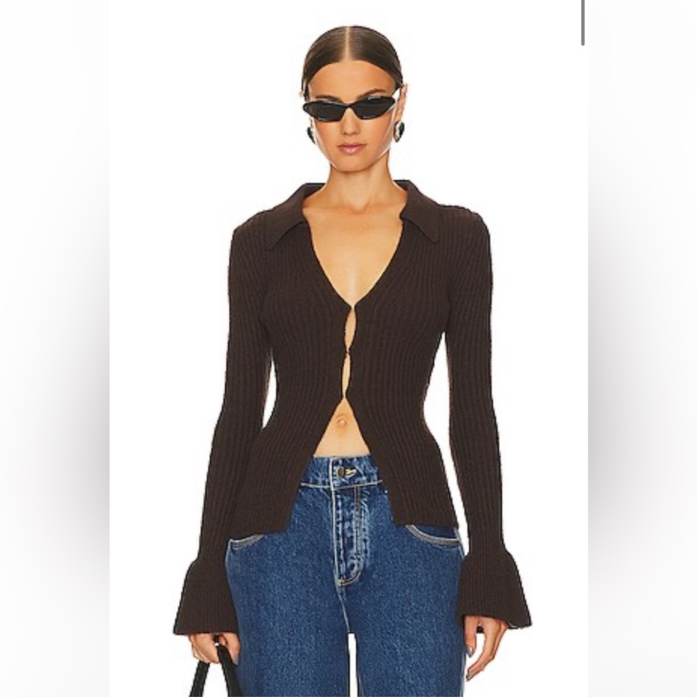 Juliet Cardigan in Dark Chocolate
SONG OF STYLE
Color: Dark Chocolate